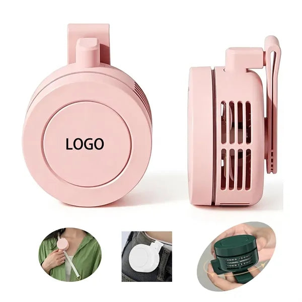 360 Degree Bladeless Waist Clip Fan