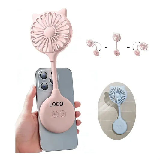 360 Degreen Adjustable Neck Suction Cups Fan