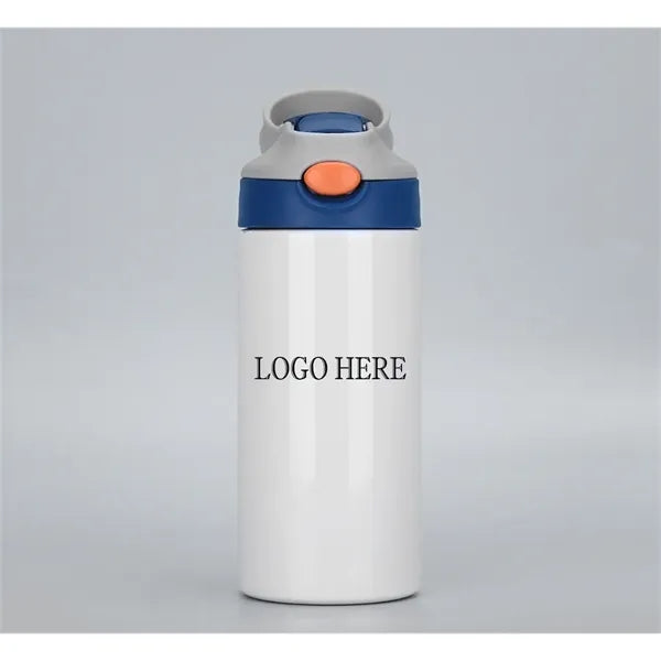 12oz Stainless Steel Isolation Straw Bottle