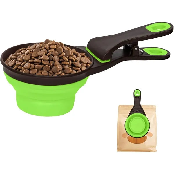 Folding Silicone Pet Scoop & Bowl