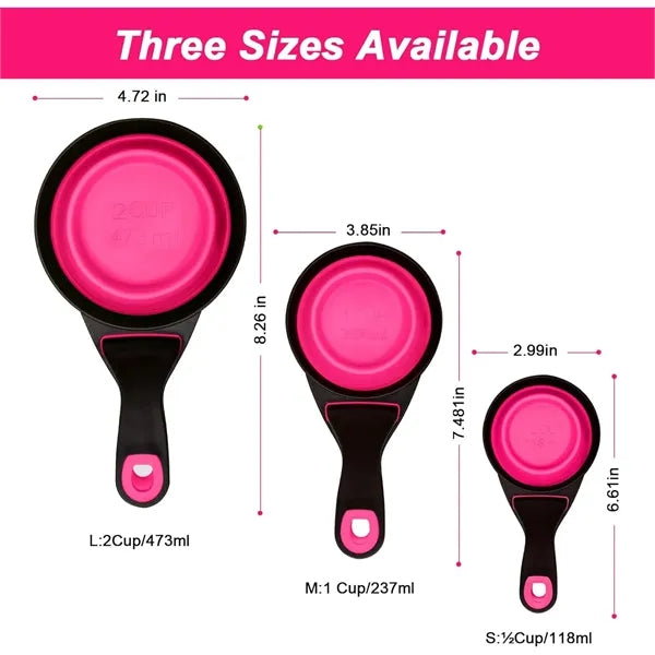 Folding Silicone Pet Scoop & Bowl
