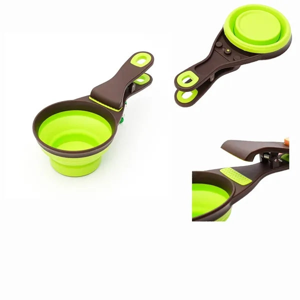 Folding Silicone Pet Scoop & Bowl