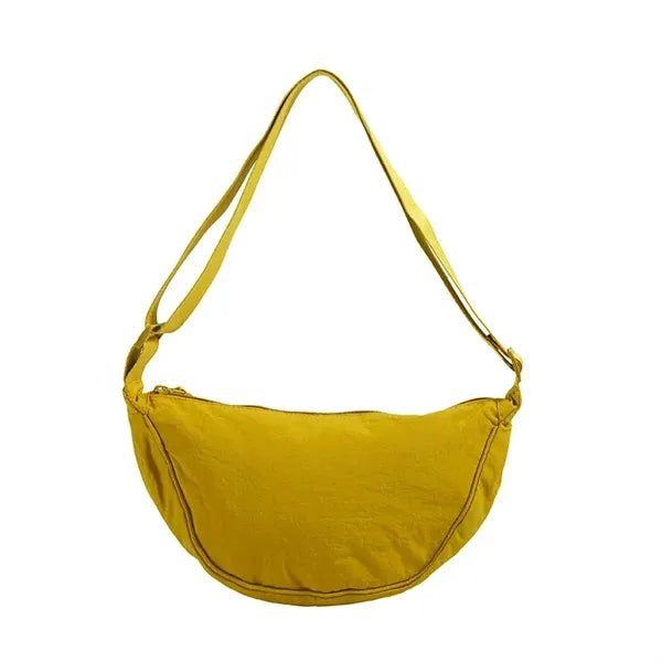 Adjustable Strap Sling Crescent Bag