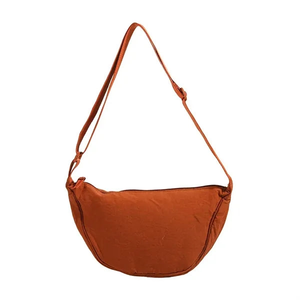 Adjustable Strap Sling Crescent Bag
