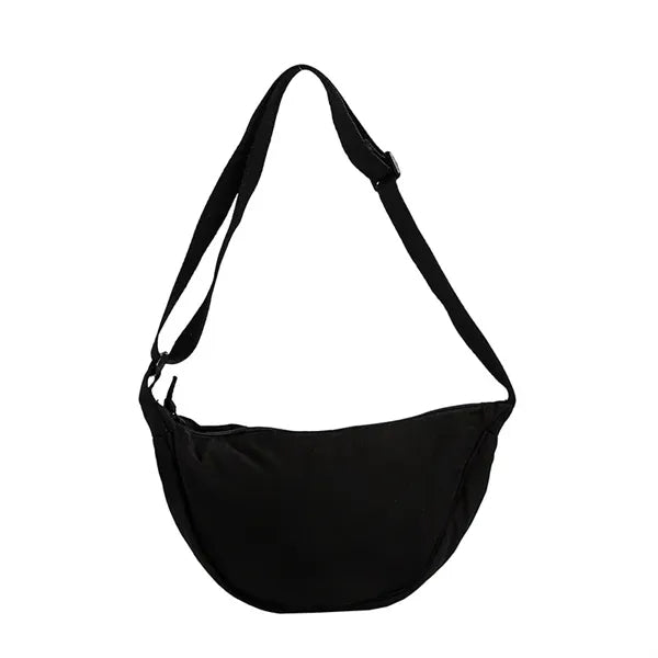 Adjustable Strap Sling Crescent Bag