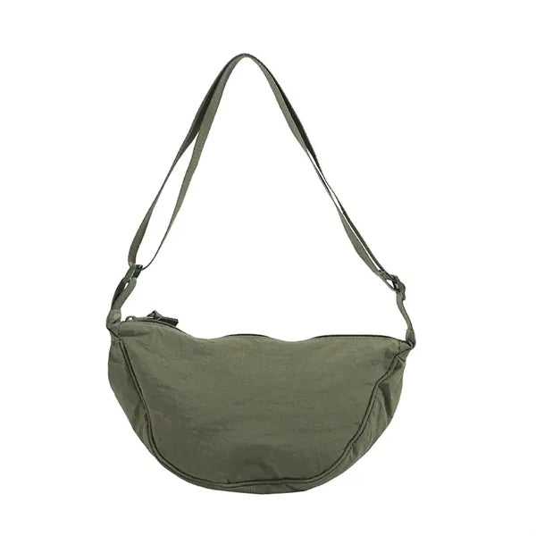 Adjustable Strap Sling Crescent Bag