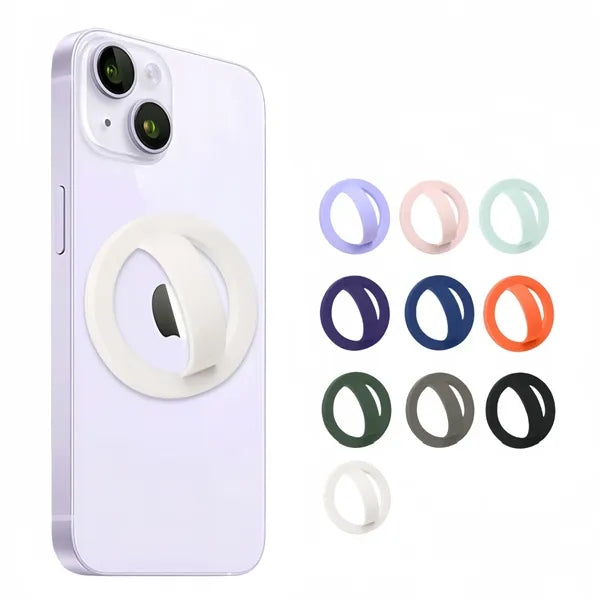 Magnetic Silicone Ring Phone Holder Rotating Grip