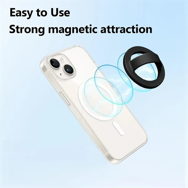 Magnetic Silicone Ring Phone Holder Rotating Grip