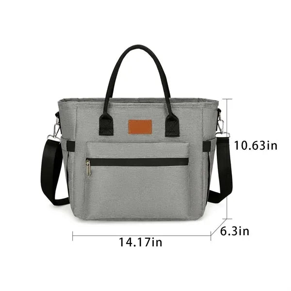 Versatile Insulated Picnic Tote Bag with Detachable Strap