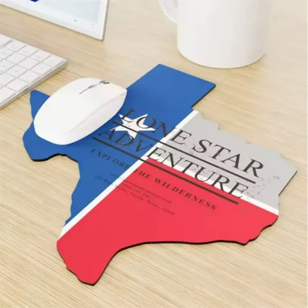 Full color Die Cut Shape Mouse Pad