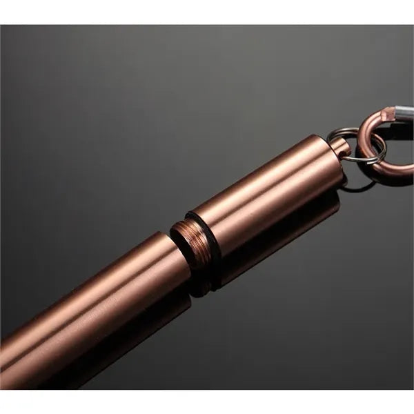 Portable Collapsible Straw Set