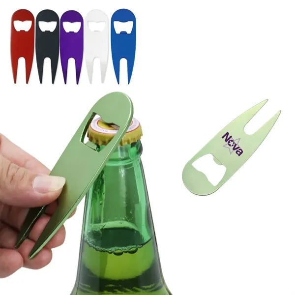 Divot Tool With Bottle Opener