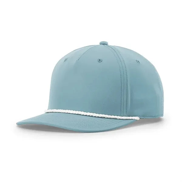 Baseball Cap with Braided Rope Trim