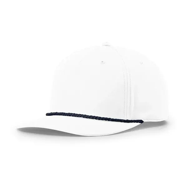 Baseball Cap with Braided Rope Trim
