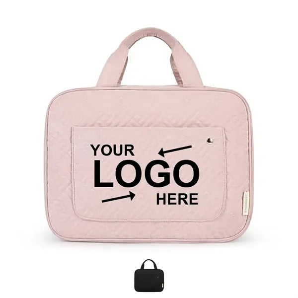 Makeup Cosmetic Bag With Hanging Hook