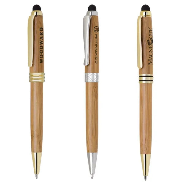 Premade Bamboo Stylus Pen Set