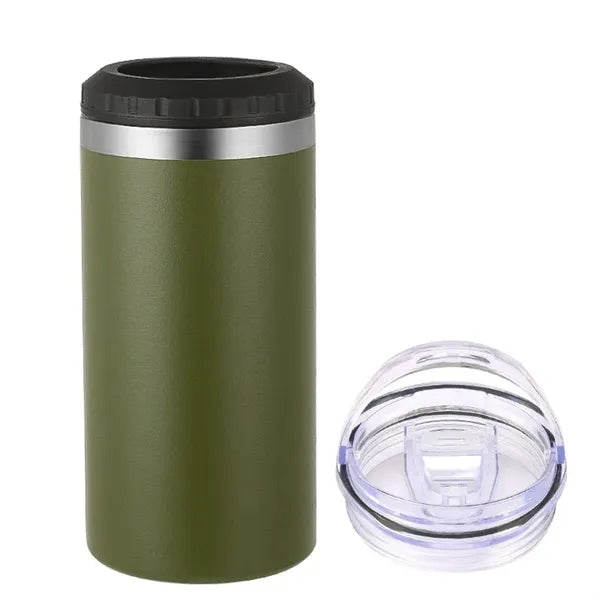 12 Oz Stainless Steel Insulated Slim Can Cooler