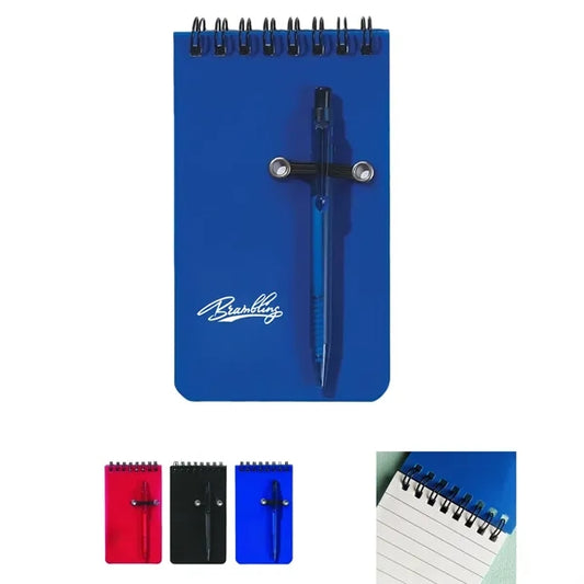 Mini Spiral Jotter with Pen