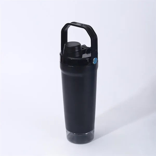 20 Oz Stainless Steel Shaker Bottle With Handle