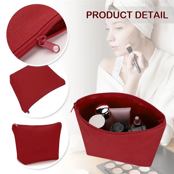 Heavy-Duty Cotton Canvas Organizer Pouch