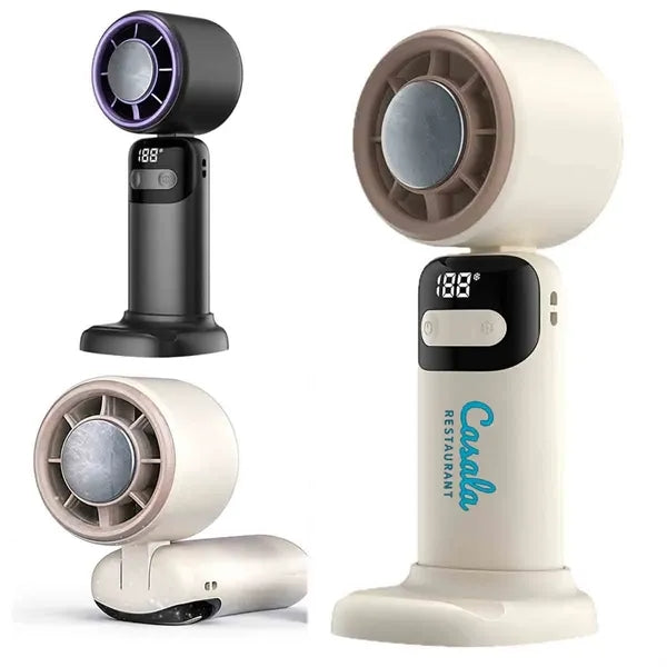 Portable Adjustable Handheld Fan With Stand