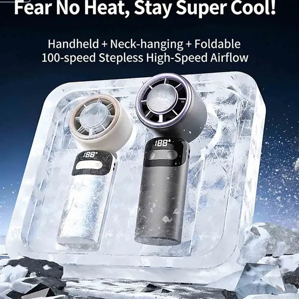 Portable Adjustable Handheld Fan With Stand
