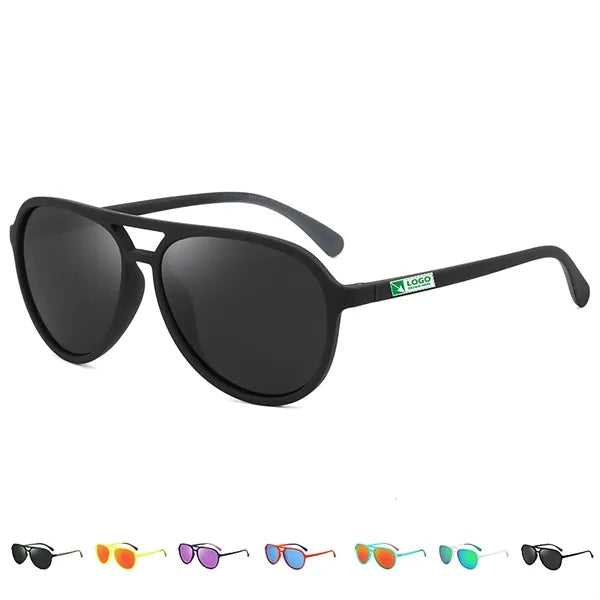 Retro Polarized Aviator Sunglasses