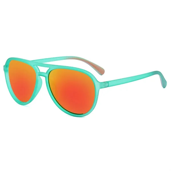 Retro Polarized Aviator Sunglasses