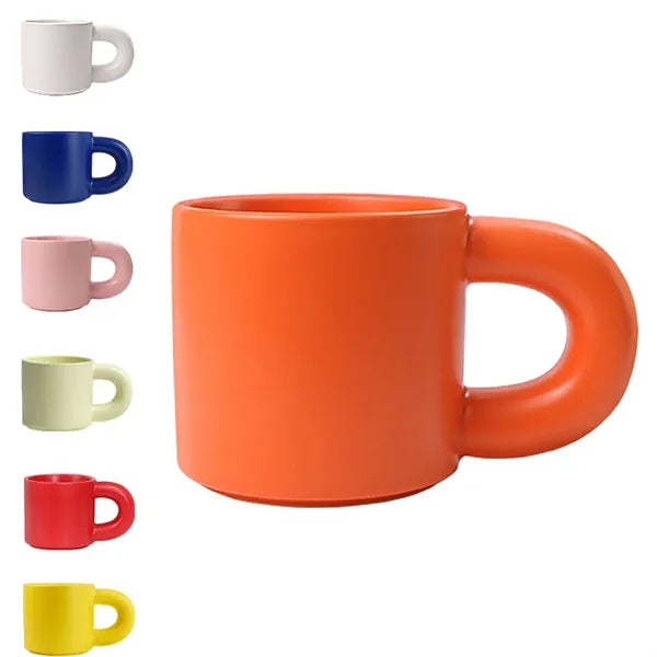 11 Oz Wide-Handled Ceramic Mug