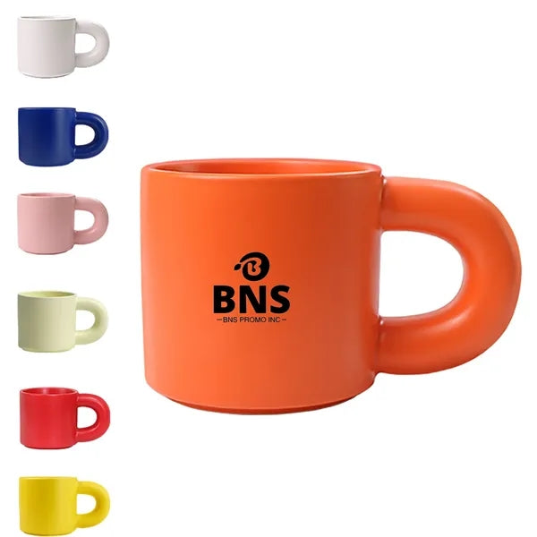 11 Oz Wide-Handled Ceramic Mug