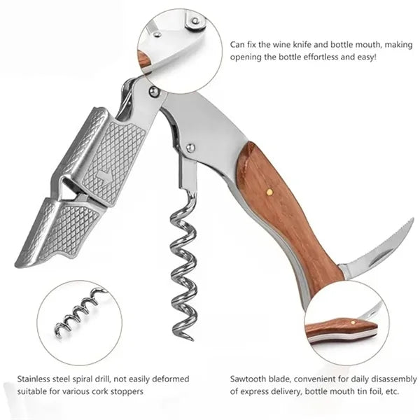 Stainless Steel Wine Opener