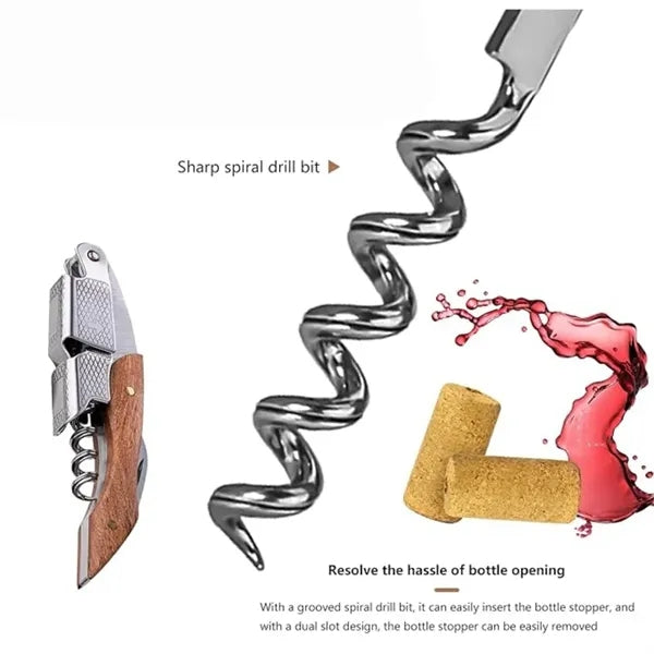 Stainless Steel Wine Opener