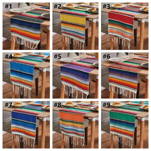 Mexican Table Runner 14 x 84 Inch