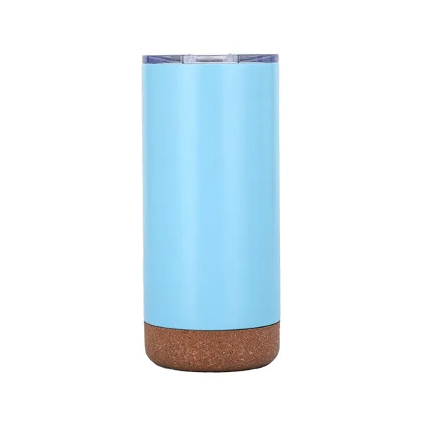 16oz Stainless Steel Insulated Tumbler with Cork Base