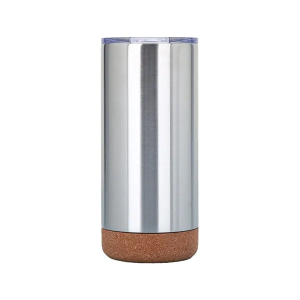 16oz Stainless Steel Insulated Tumbler with Cork Base