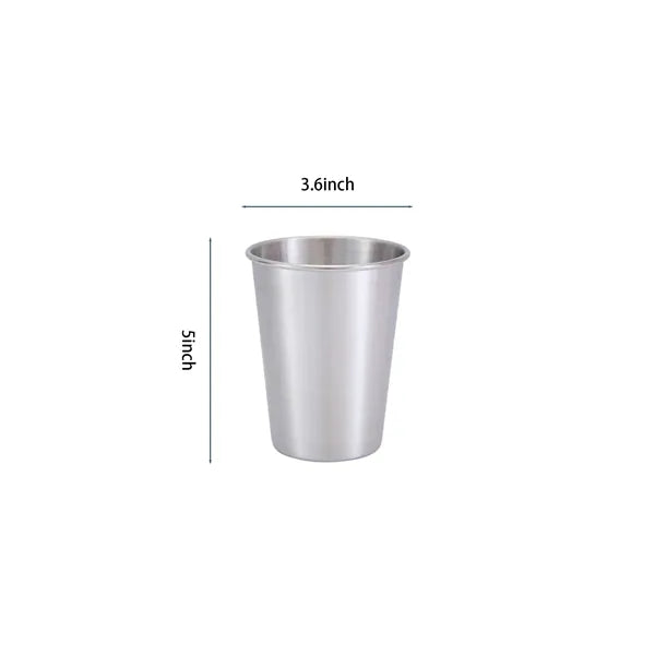 Stainless Steel Pint Glass 16 oz