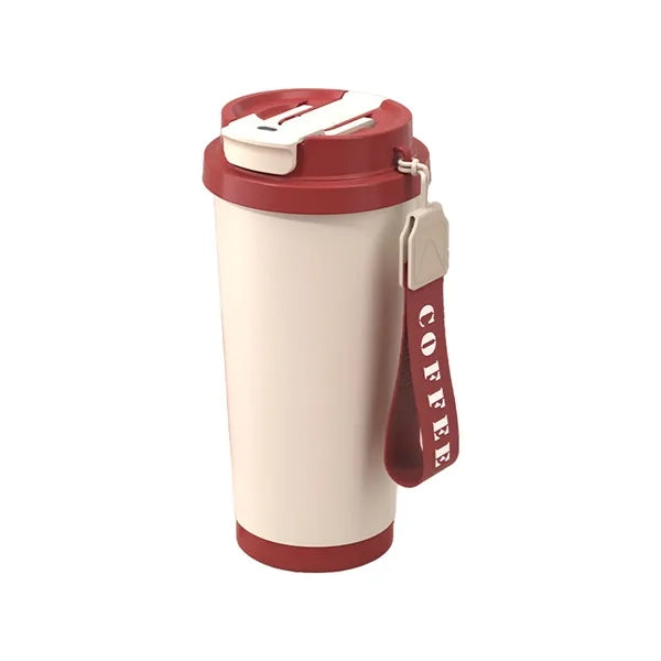 18.6oz Stainless Steel Insulated Coffee Mug with Handle