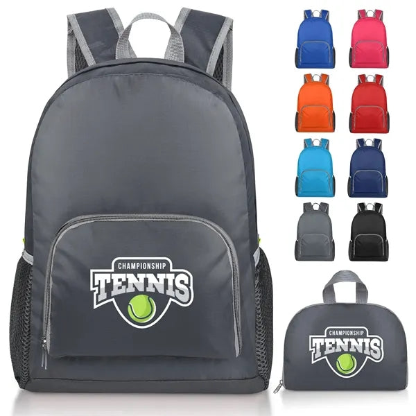 Portable Collapsible Polyester Backpack