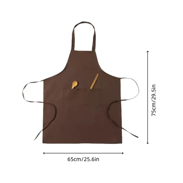 Neck-tie work apron
