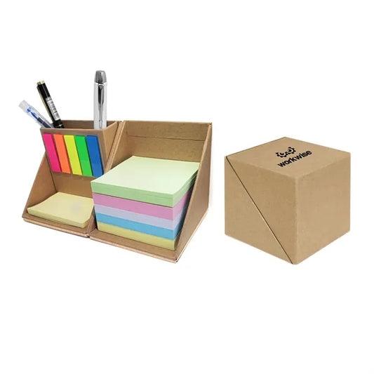 Sticky Note Cube Organizer