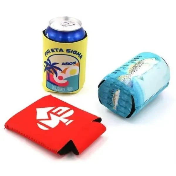 12 oz Full Color Dye-Sublimated Can Cooler