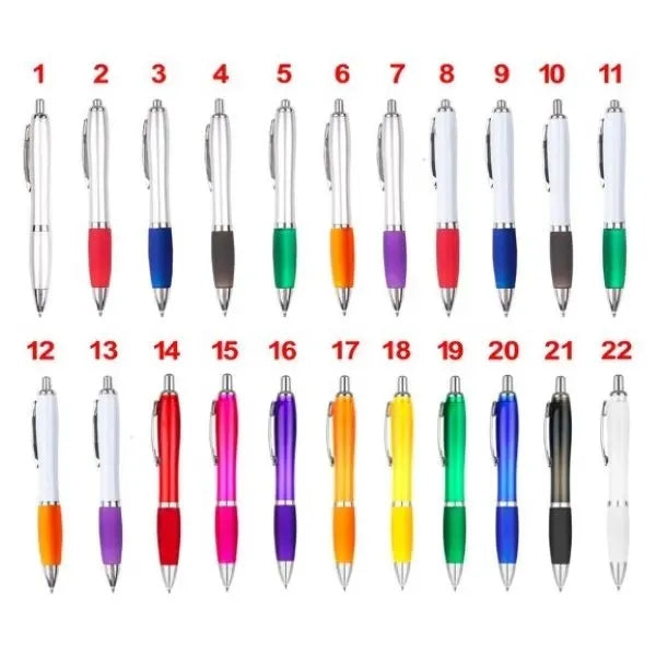 Ball Point Pen with Rubber Grip