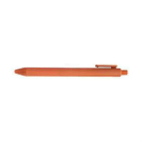 Solid Rubberized Click Pen