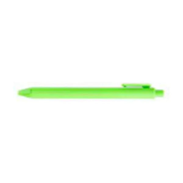 Solid Rubberized Click Pen