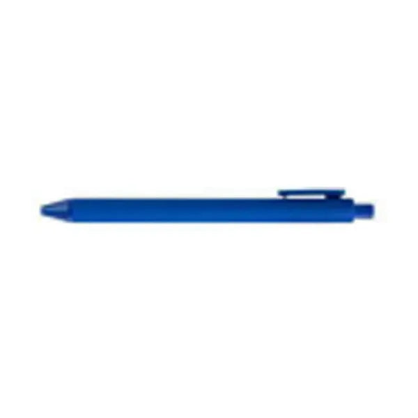 Solid Rubberized Click Pen