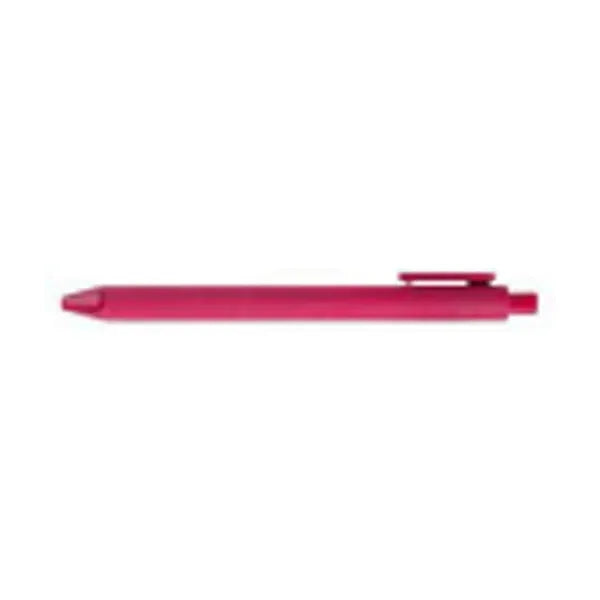Solid Rubberized Click Pen