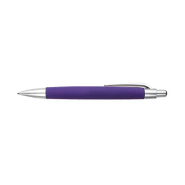Soft-Touch Rubberized Click Pen