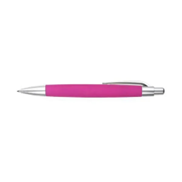Soft-Touch Rubberized Click Pen