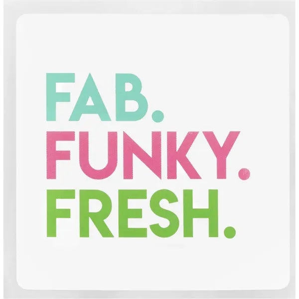 4" Square Stickers