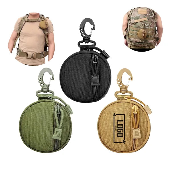 Round Tactical Accessory Pouch